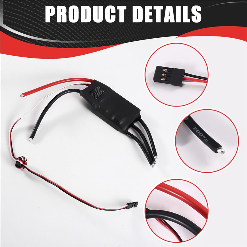 Drone Esc - Лучший бесщеточный регулятор скорости Best-RC 100A