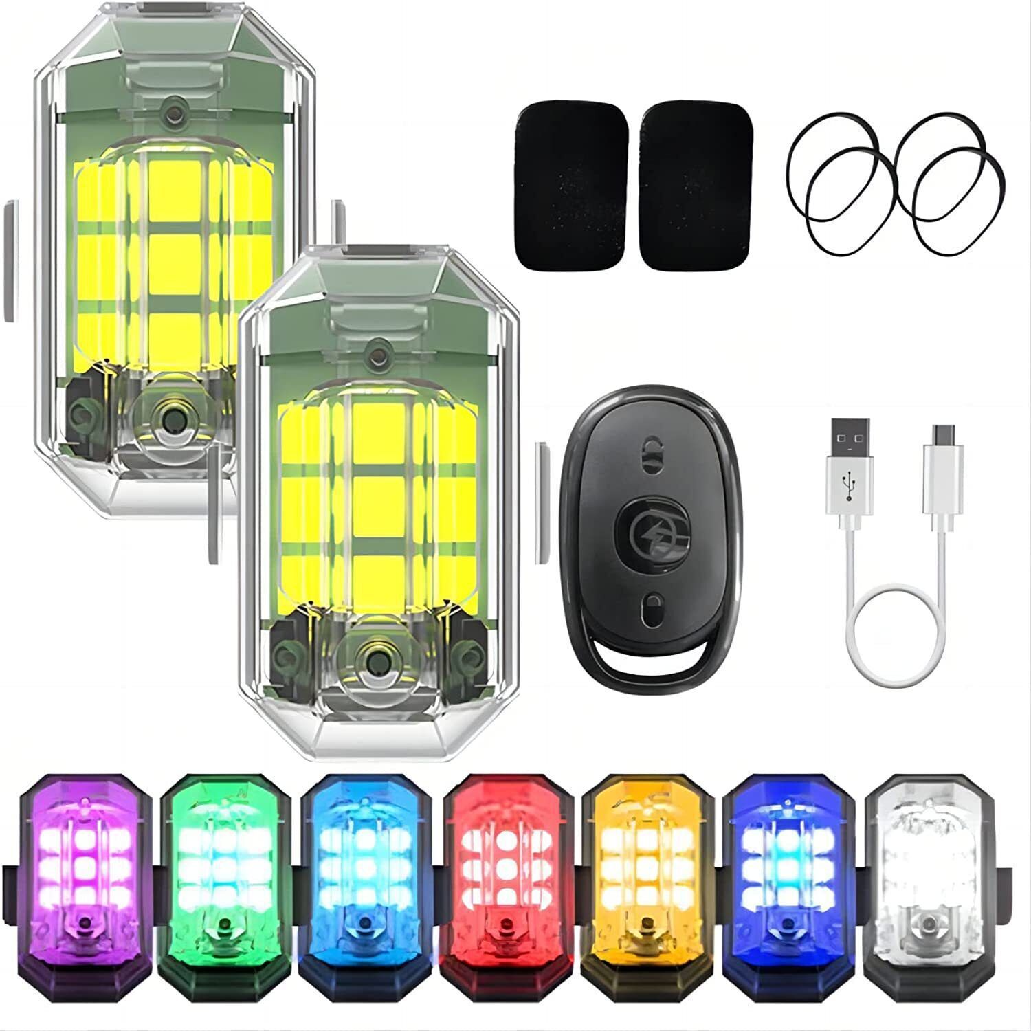 Drone Led Light - 1/2/4 шт. Дистанционно управляемые светодиодные фонари
