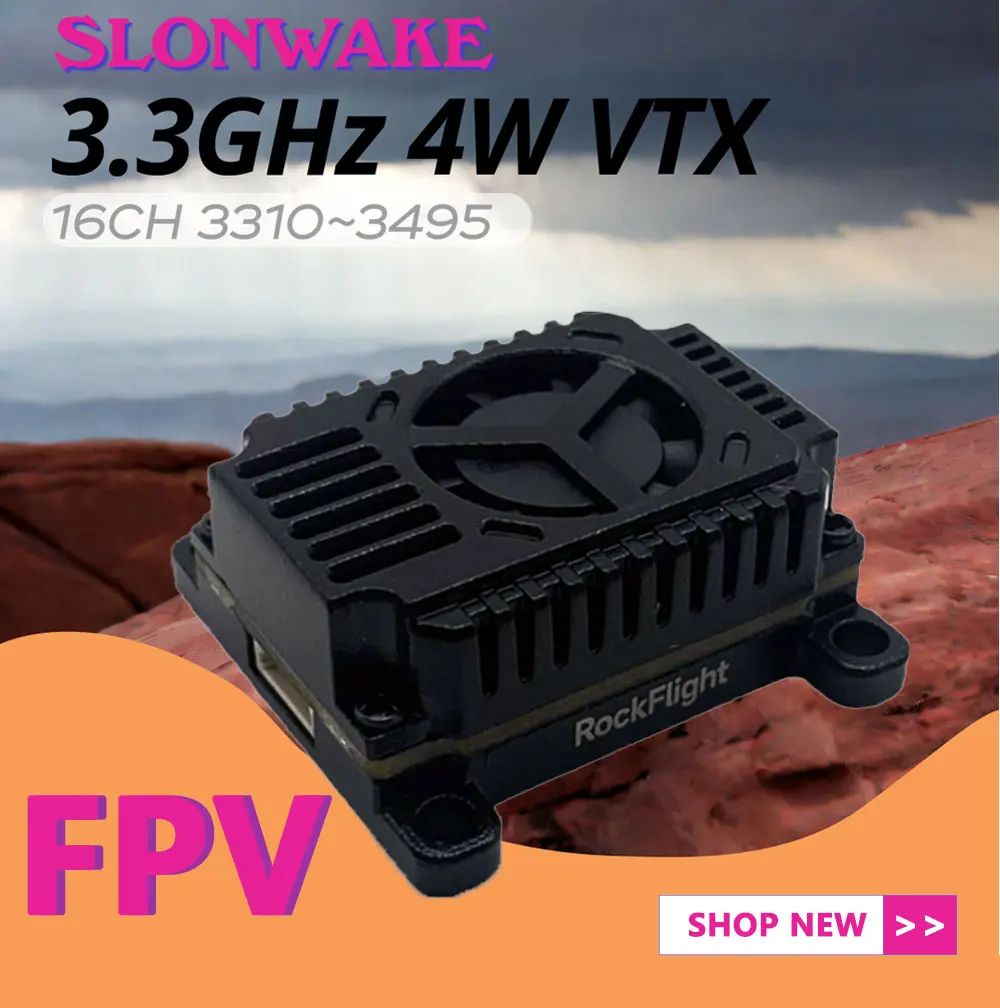 Видеопередатчик SLONWAKE FPV 3 – обзор и цена Drone Transmitter