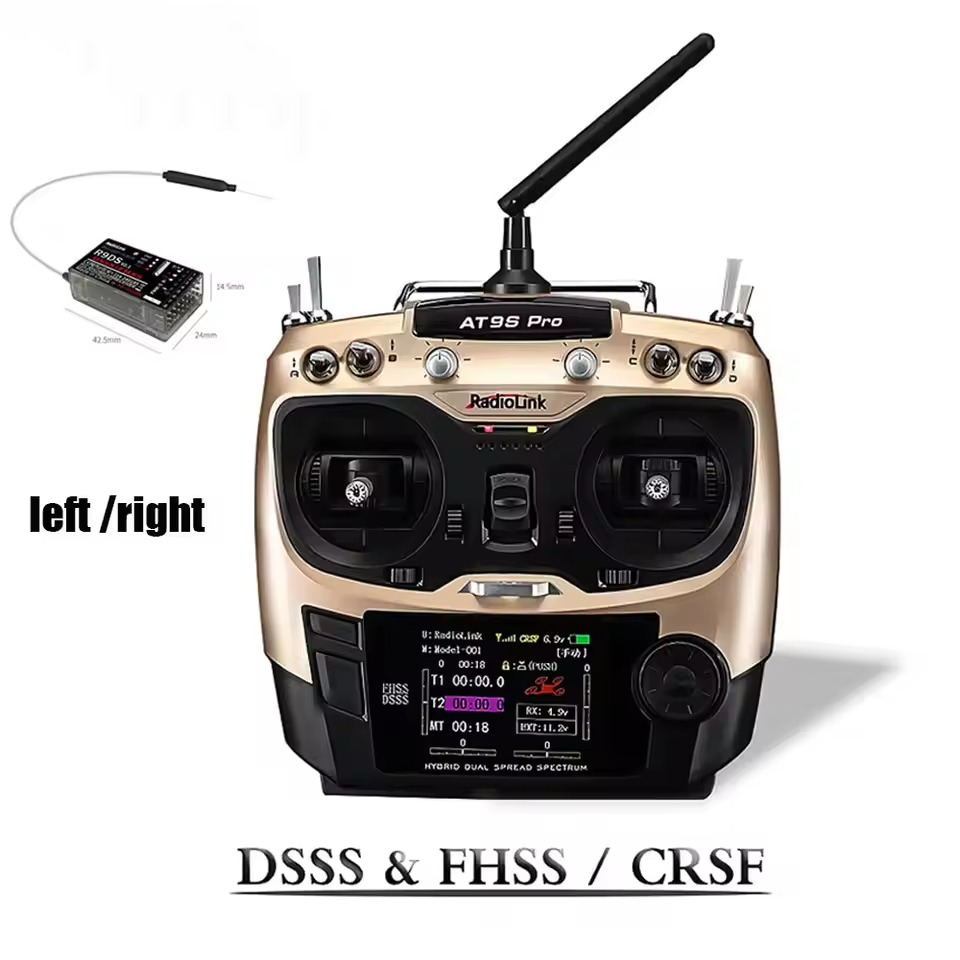Радиопередатчик Radiolink AT9S – обзор и цена Drone Transmitter