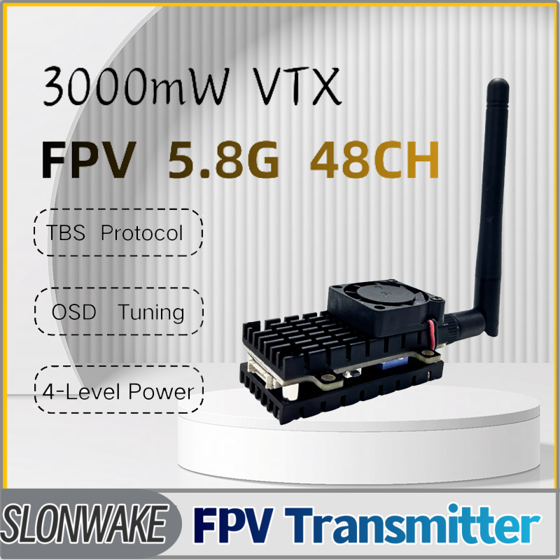 SLONWAKE 5,8G 3000 МВт Модуль  – обзор и цена Drone Transmitter