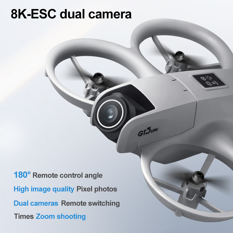 Новый мини-дрон GT3 с экраном  – обзор и цена Drone Camera